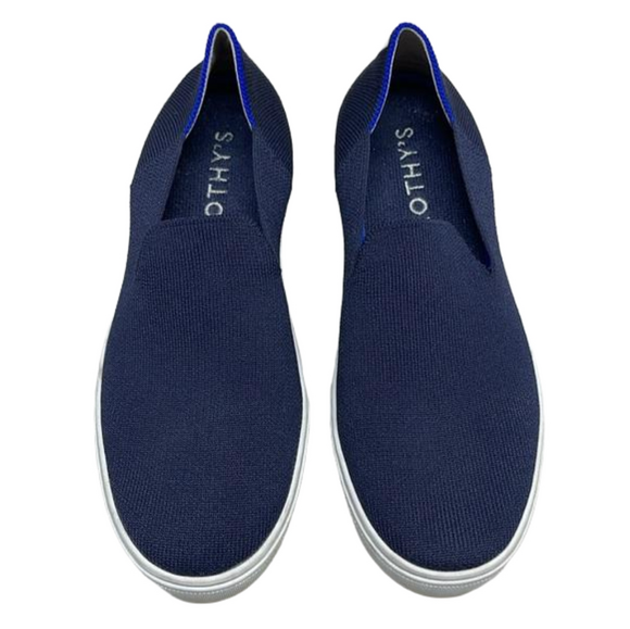 Rothy's Shoes - ROTHY’S Black Slip on Sneakers Sz 8 blue